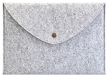 LaoZan Borsa per PC portatile 10-17 pollici Custodia di Feltro Sleeve Case per tablet e portatile Ultrabook Netbook Custodia per MacBook Air/pro/retina,ipad for ipad mini Leggero Grigio