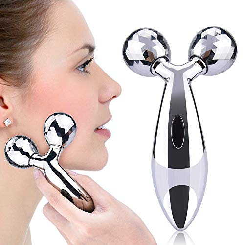 Glamza 3D Roller Massager 360 Rotate Face and Body Anti-Wrinkle & Lifting Massager