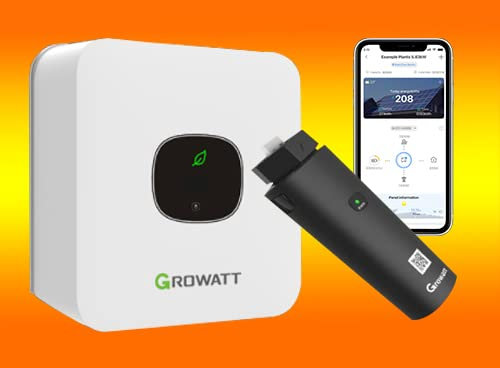 Growatt 2000TL-X Netz Wechselrichter inklusive WiFi Modul, Plug & Play von bau-tech Solarenergie GmbH