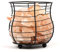 Myga RY1305 Himalaya Fire Pit lámpara de sal con regulador de intensidad, 3-5 kg aproximadamente, hecha de 100% auténtica sal de roca de cristal natural rosa