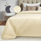 Beautissu Tagesdecke 240x260 cm Bettüberwurf für Boxspringbett & Sofa in Steppoptik Olivia Große Atmungsaktive Sofa Überwurfdecke Eleganter Tagesdecken Bettüberwurf – Boho Tagesdecke Beige