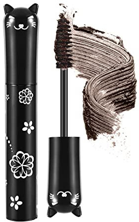 Anglicolor Bunt Wimperntusche, 6 Farben Farbige Mascara, Wasserdicht Lang Anhaltende Volumen Wimperntusche, 3d Faserwimpern Mascara für Frauen Natürliches Augen Makeup (05)