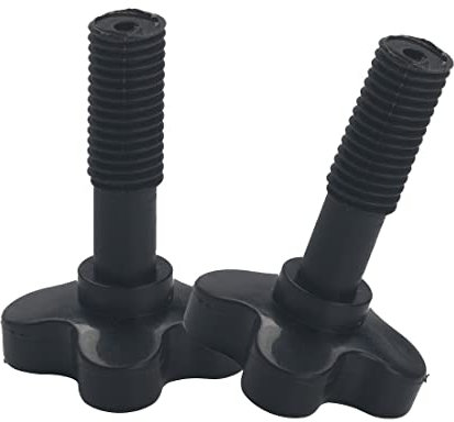 MDYNI 2 Pieces M12 PlasticFixing Screw Knob Canopies Garden Swing Plastic Fittings to attach canopy frame to swing frame