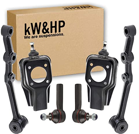 KIT 6PZ BRACCI BRACCETTI SOSPENSIONE E TESTINE STERZO ANTERIORI PER PANDA (141) 1° SERIE (NO 4x4)