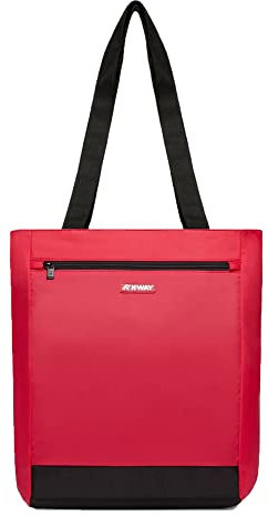 K-Way shopping bag elliant borsa a spalla red berry