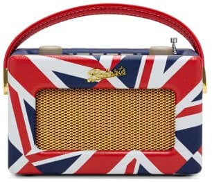Roberts Revival UNO FM/DAB/DAB+ Digital Radio with Bluetooth, Union Jack