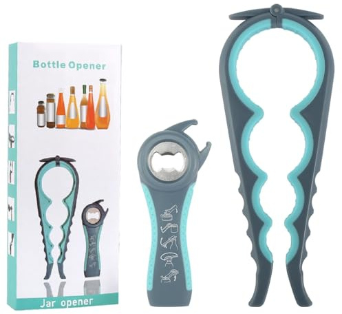 Abridor de botellas multifunción para todas las latas y vasos, abrebotellas para personas mayores, papá, abrebotellas, abrebotellas, abrebotellas, abrebotellas, abrebotellas, abrebotellas para tarros