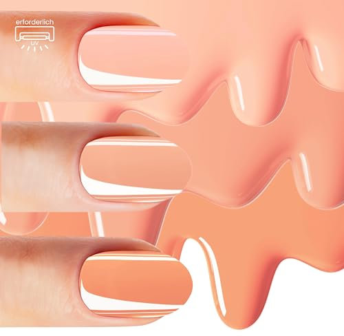 BOTÉ 3x20 UV Gel Strips - Set zum Vorteilspreis - haftfeste Nagelfolie UV - Dermatest sehr gut - UV Gel Streifen - UV Nagelfolien selbstklebend, Set mit 60 UV Gelfolien - UV Nagelfolie selbstklebend