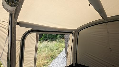 Westfield Zodiac Bus Awning Air Awning Weather Protection Wind Protection Camping Caravan Motorhome 180-270 cm Grey