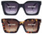 SKYWAY 2er-Pack Bifokale Lesesonnenbrillen für Damen Herren, Klassische Retro Bifokale Sonnenbrille mit Federscharnieren, UV400 Schutz +2.0, Schwarz+Schildpatt
