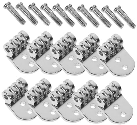 NULYLU Spectacle Arms Replacement Temple Eyees 10 Sets Glasses Hinges Repair Tools Easy to Use for DIY