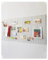Rokeblau 120 x 80cm Benutzerdefinierte große Korktafel große Pinnwand, dekorative Pinnwand aus Filz, 0,9cm dick faltbare Fototafel mit selbstklebendem Klebeband, Sichttafel für Wände - Beige
