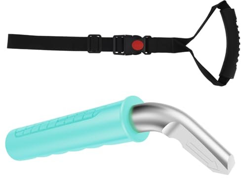 Car Door Assist for Elderly Seniers Disabled, Car Handle Assist with Car Door Latch Handle Portable Car Armrest Car Mobility Aids for Getting in and Out of Cars Breaker Emergency Escape(green)