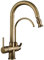 SnamicE 3-Wege-Wasserhahn Osmose Küchenarmatur mit Dusche ausziehbar A3 in 1 Wasserhahn für Wasserfilter, Wasserhahn mit Doppelhebel B,B,B