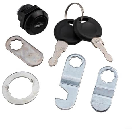 Yhenlovtt Sleek and Secure 58 Inch Cam Lock Systems for Cabinets, Complete with Keys Available,for Mailbox, Letterbox, File Cabinet
