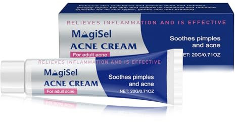 Akne Creme, Natürliches Akne-Creme, 1 Stück Akne Creme Gel, Akne Behandlung, Natürliche und Organische Aknecreme, Verbessern Sie Effektiv Akne im Gesicht,Creme Gegen Akne, Akne Feuchtigkeitscreme