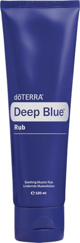 DoTERRA Deep Blue Rub, Soothing Muscle Rub, 120 ml | TARGETED MUSCLE RELIEF: Formulated to deliver cooling and warming comfort to sore muscles, joints, and tendons.