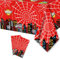 BOXOB 2pz Tovaglia Spider, 108x180cm Tovaglia a Forma di Ragno Impermeabile Decorazioni per Feste di Compleanno a Tema per Bambini e Bambine