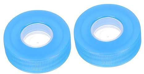 Lot de 2 Bouchons Étanches pour Fontaine à Eau Couvercles Remplaçables en Silicone Compatible Bouteilles de 4L et 5L pour Usage Domestique