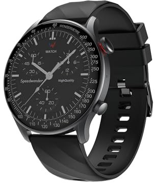 W Wonder - Montre Connectée Homme Femme – Écran HD 1,39, 2 Bracelets Inclus, SmartWatch,Android/iOS, Suivi Santé, Montre Sport (Cardio, Sommeil, SpO2, Stress), Podomètre, Appli CO-FIT, Etanche IP67