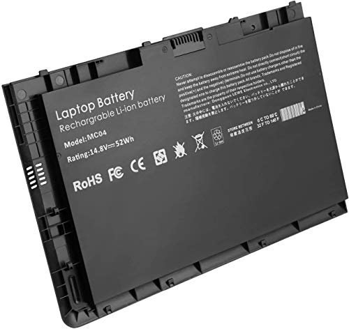 Batterie compatible avec HP EliteBook Folio 9470 9470M Ultrabook Series 687517-171, 687517-241, 687945-001, 696621-001, HSTNN-DB3Z, HSTNN-IB3Z, HSTNN-I10C, BT04, BT04, BT001, 4XL, BA06 BA06XL,