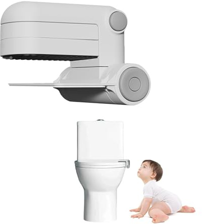Kindersicherung Toilettenschloss kindersicheres Toilettensitzschloss WC Schloss Toilettensitz Kinder Schutz im Badezimmer Babysicheres Toilette Deckelschloss für Meiste WC