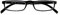 I NEED YOU HALF-LINE, G31000, Kunststoffbrille mit Federtechnik, schwarz, +2.5 Dioptrien