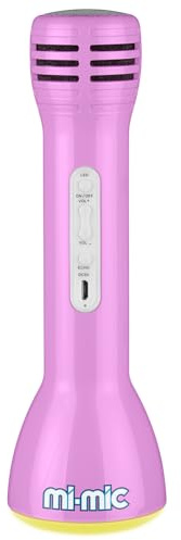 Mi-Mic Microfono mini karaoke rosa