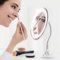 SHOP-STORY - Espejo de Aumento LED con Brazo Flexible con Ventosa