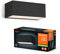 Ledvance ENDURA STYLE IDRI WALL Außenleuchte, 12,5W, 700lm, Wandleuchte, dunkelgrau, IP65 Schutzklasse, 3.000K Farbtemperatur, warmweiße Lichtfarbe
