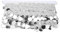 10 Yards Bauchtanzgürtel Paillettenband Trim, Damen Bauchtanz Gürtel, Bauchtanz Quaste Gürtel Für Kleidung Kleid Dekorationen Hochzeit DIY Brautstrauß(Silber)