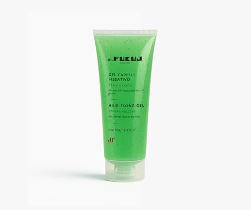 Dr. Fukuj Gel modellante per capelli, ml 250, tenuta forte, gel fissatore