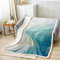 Loussiesd Marmor Bedruckte Kuscheldecke für Jungen Mädchen Erwachsene Marmor Muster Decke 75x100cm Abstrakte Kunst Wohndecke Neuheit Modernes Design Dekor Mikrofaser Flanell Fleecedecke
