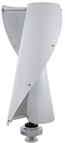 12V 400W Windkraftanlage Vertikale Windgenerator,Magnetschwebeachsen-Vertikaler Windturbine Generator,Windrad Windkraftanlage mit 2 Flüge