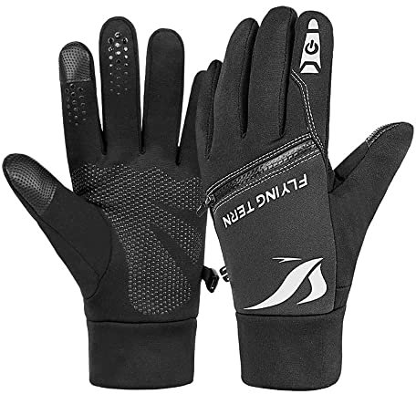 Baceyong Herren-Handschuhe Fahren/Reiten/Fischen/Klettern bei kaltem Wetter wasserdichte Winddichte Thermo-Handschuhe Damen-Handschuhe Winter wasserdichte Handschuhe