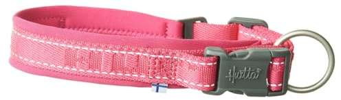 Hurtta Casual Hundehalsband ECO nachhaltigem Hundehalsband (45-55 cm, Ruby)