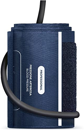 AIESI® Pulsera de repuesto 1 tubo para esfigmomanómetro aneroide manual de tamaño ADULTO, Sin látex, Garantía 24 meses