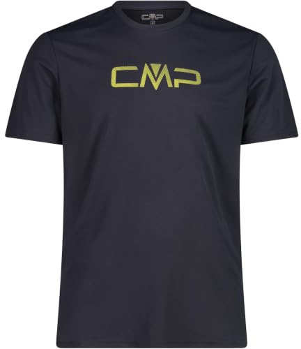 CMP Herren Short-Sleeved Piquet T-Shirt MAN T-Shirt | leicht, schnelltrocknend, antibakteriell ideal für Outdoor & Alltag, Wandershirt, Trekkingshirt, Freizeit, Bekleidung