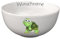 Doriantrade Müslischale Kinder Porridge Schale Porzellan personalisierbar mit Wunschname Name Kindergeschirr mit Namen personalisiert (Schildkröte)