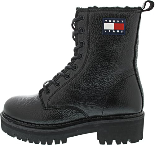 Tommy Hilfiger TJW URBAN Boot Tumbled LTR WL, schwarz(Black), Gr. 41