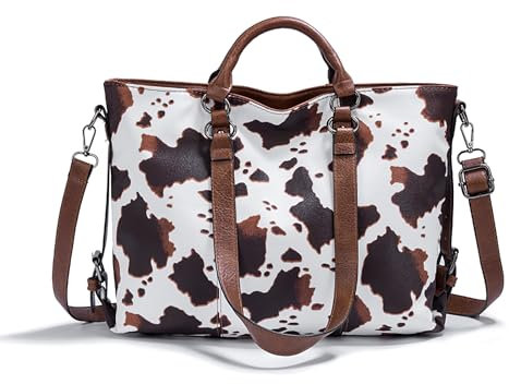 Aileese Tote Handtaschen für Damen, Retro, weiches Leder, Hobo-Geldbörsen, modisch, Crossbody, große Schultertaschen, Style 3 Brown, 13.5 inch