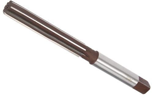 CoCud Alesatore a Mano, Diametro Taglio 14mm, 6 Scanalature H8, Acciaio Legato, Gambo Dritto, Punta Trapano Alesatura - (Applicazioni: Alluminio, Ferro, Rame, Plastica, Legno)
