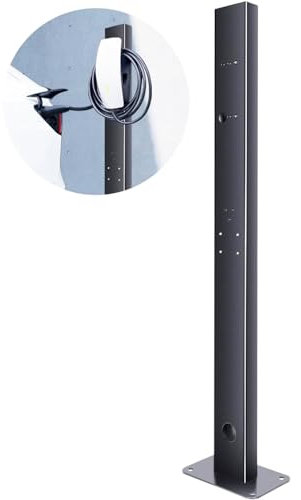 HEYOUTH Wallbox-Standfuß Universell, Montagepfosten für Ladestationen und E-Autos – Wand- & Standmontage 