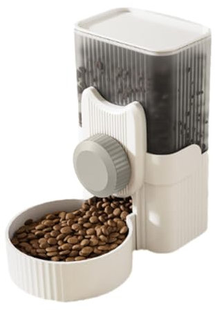 Duroecsain Distributeur Automatique de Nourriture à Suspendre, 1000ml Distributeur Eau pour Petits Animaux, Mangeoire Automatique pour Cage Chiot, Lapin,Cobaye, Furet, Hérisson, Chat, Chinchilla