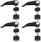 4 Pcs Handle Knob Nut Bolt, Mower Screw Bolt Lawn Mower Handle Nut for Lawn Mower Machine Accessories, Manual Screw Quick-pressing Adjustment Screw for Mower Replacement Parts