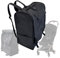 Colu Kid Kinderwagen-Reisetasche, Rucksack, Kinderwagen-Aufbewahrungszubehör, kompatibel mit Cybex Coya, Beezy, Eezy Babywagen, Schwarz , Kinderwagen-Reisetasche mit großer Kapazität