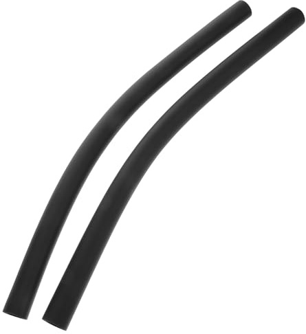 HOLIDYOYO Kinderwagen Griffabdeckung aus Schwamm Ersatz für Armlehne Weich und Bequem Schwarz für Sicheren Halt im Alltag Shopping Cart Cover