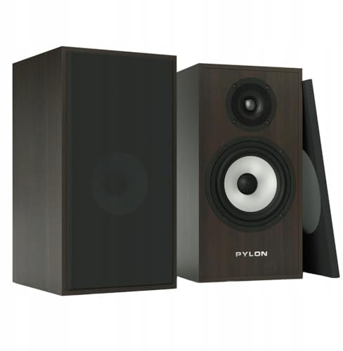 Pylon Audio Pearl Monitor - Coppia di altoparlanti da scaffale 160 W, Wenge