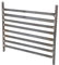 INOOMP Grille gril de camping porte-bûches de bois de chauffage accessoires de foyer barre d'armature Grey