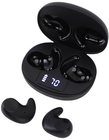 ciciglow Noise Cancelling True Wireless Earbuds,Bluetooth 5.4 Headphones Built in Microphone,Comfortable Sleep Earbuds for Side Sleepers